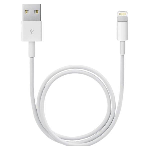 Apple iPhone X compatible Lightning To Usb Charge and Data Sync Lightning Cable 1M White