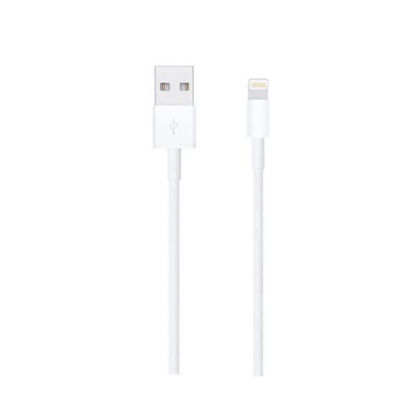Apple iPhone X compatible Lightning To Usb Charge and Data Sync Lightning Cable 1M White - Image 3
