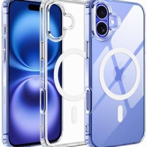 Casegravity Back Cover for Apple iPhone 16  (Transparent, Ring Case)