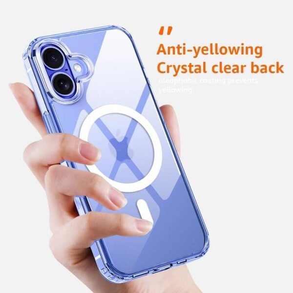Casegravity Back Cover for Apple iPhone 16  (Transparent, Ring Case) - Image 3