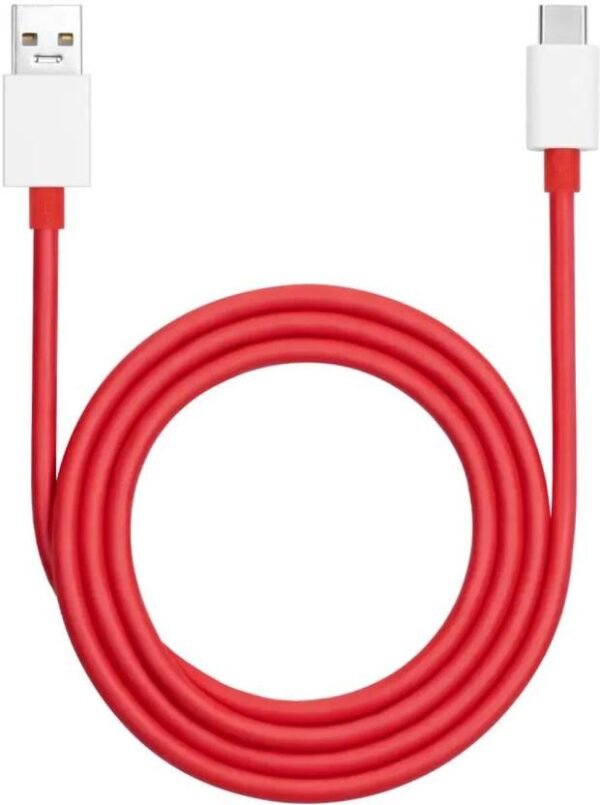 Oneplus Original 80W SuperVOOC Fast Charging USB to Type C Cable Compatible with one-plus 12/12R/11R/11/Fold/10T/10 Pro/10R/9 Pro/9/9R/9RT/8T/Nord 2T/Nord 3 (Only Cable)