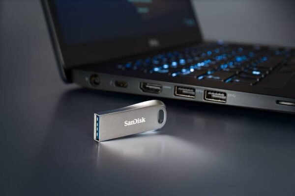 Pendrive USB 128 GB Pen Drive Compatible with Desktop Computer, Laptop, Television USB 3.1 Metal Case (Silver) - Image 4