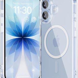 CASEGRAVITY iPhone 17 MagSafe Case – Transparent Clear Shockproof Slim Back Cover