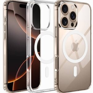 iPhone 15 Pro Transparent MagSafe Case – Anti Yellow Clear Cover | CASEGRAVITY