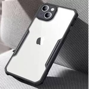 iPhone 13 Black Transparent Case – Clear Shockproof Cover | CASEGRAVITY