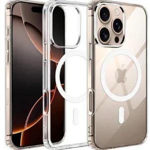 iPhone 16 Pro Transparent MagSafe Case – Anti Yellow Clear Cover | CASEGRAVITY