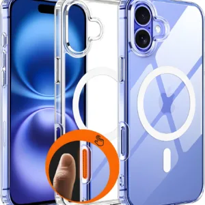 iPhone 16 Plus Transparent MagSafe Case – Anti Yellow Clear Cover | CASEGRAVITY