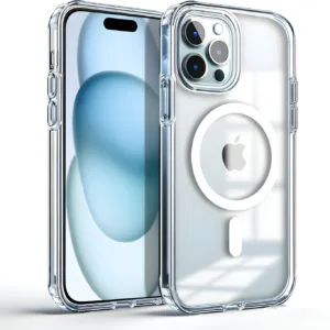 iPhone 15 Pro Transparent MagSafe Case – Anti Yellow Clear Cover | CASEGRAVITY